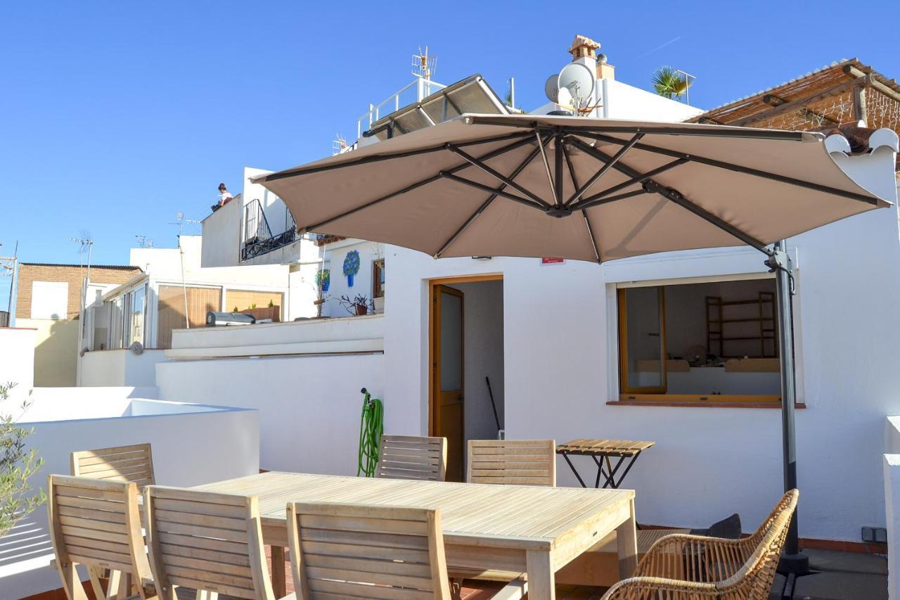 Casa Tipica Y Terraza, Maison Andalouse, Typical House With Rooftop Almunecar Bagian luar foto